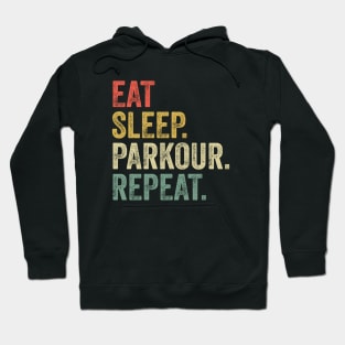 Eat Sleep Parkour Repeat Hoodie